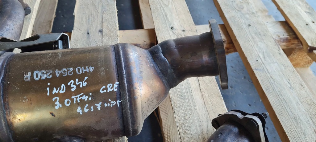 фото №8, A6 c7 4g lift каталізатор фільтр dpf 3.0 tfsi cre 4h0254250r комплект a7 4g