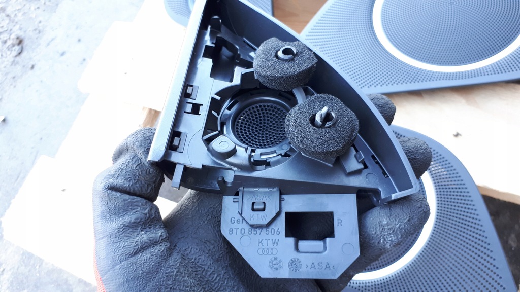 фото №9, A5 8t s5 накладки дверь bang olufsen kpl coupe