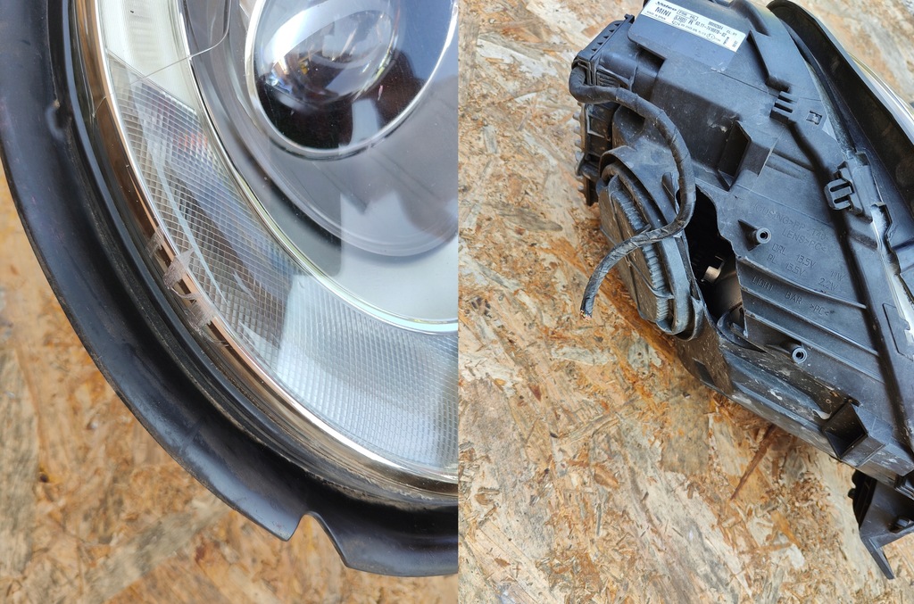 фото №13, Kompletny перед mini cooper clubman f54 капот бампер крила лампи led