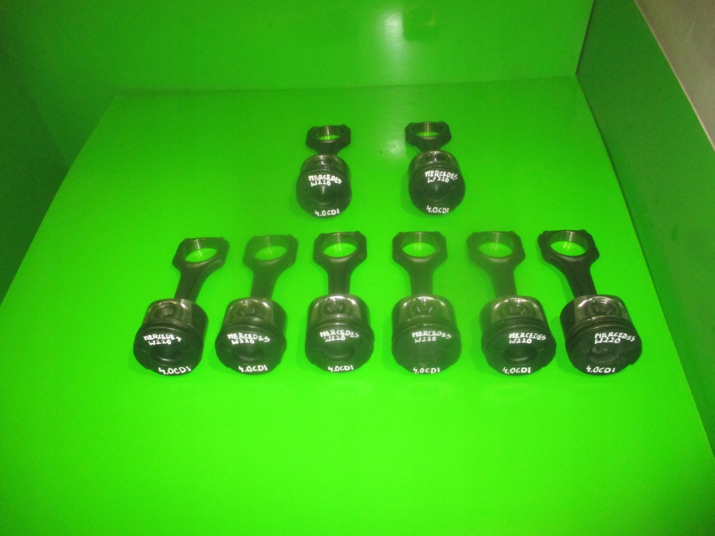 фото №1, Поршень + шатун 0m628 4.0cdi mercedes w220