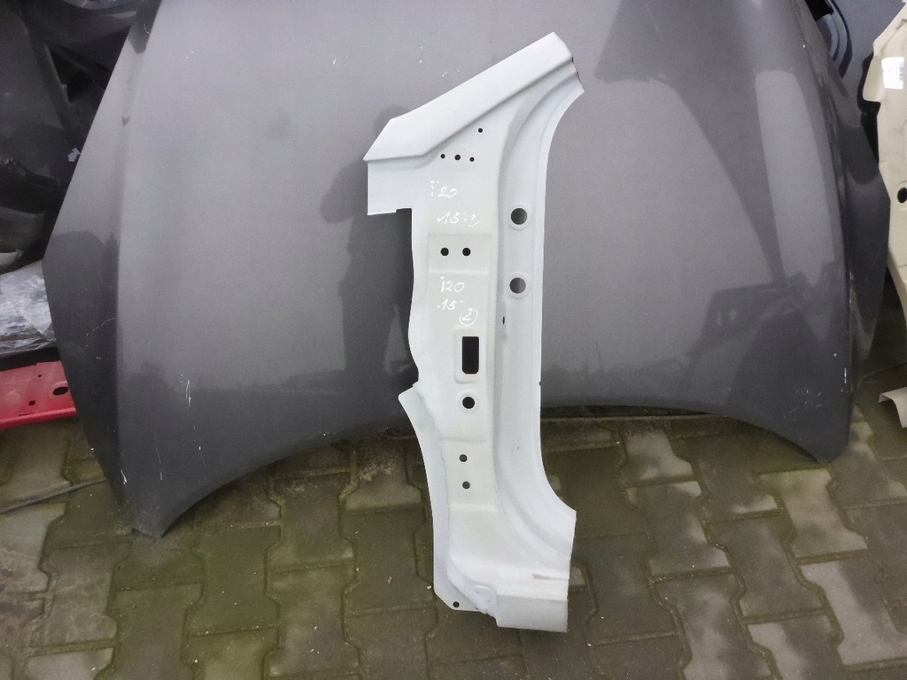 фото №1, Hyundai i20 ii 14- порог блок двигателя левый новый оригинал