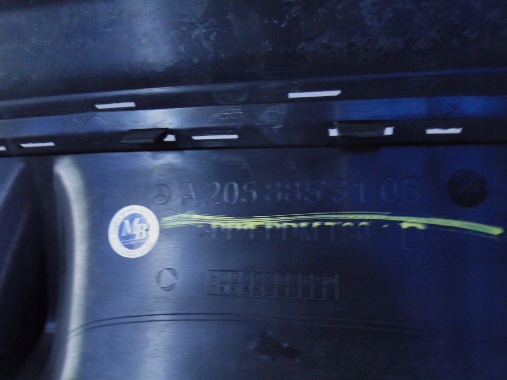 фото №13, Mercedes c klasa w205 s205 205 lift диффузор задняя задний бампера amg