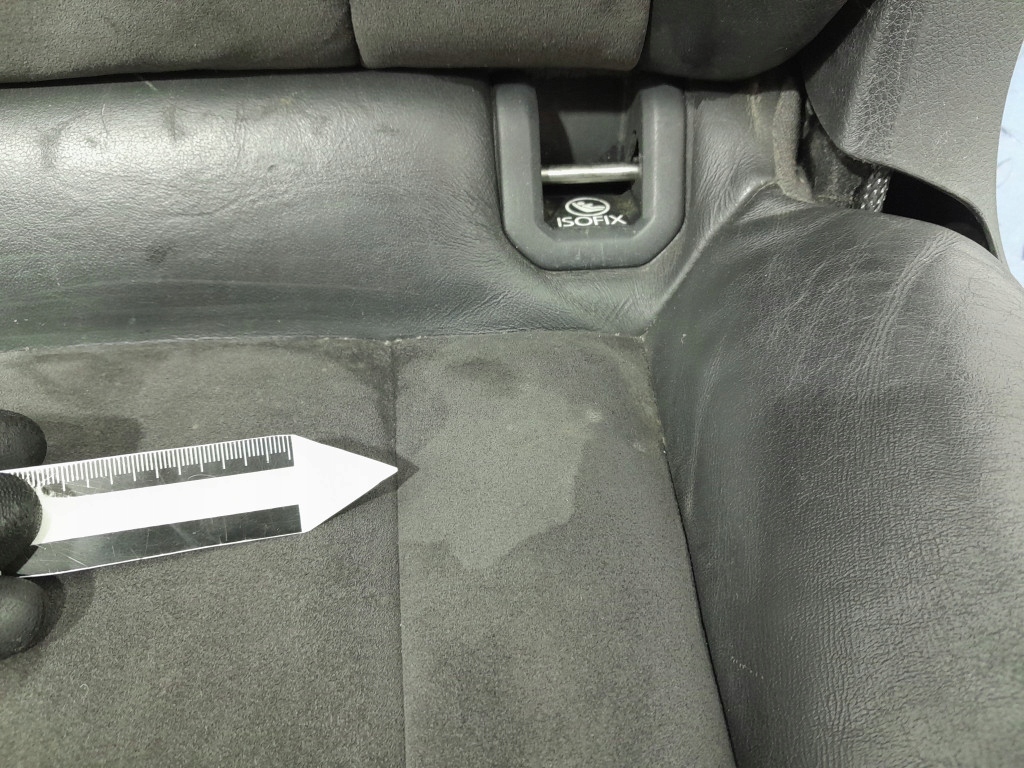 фото №5, Audi q7 4l s-line сиденья заднее сиденье задняя кожа с алькантара ii ряд