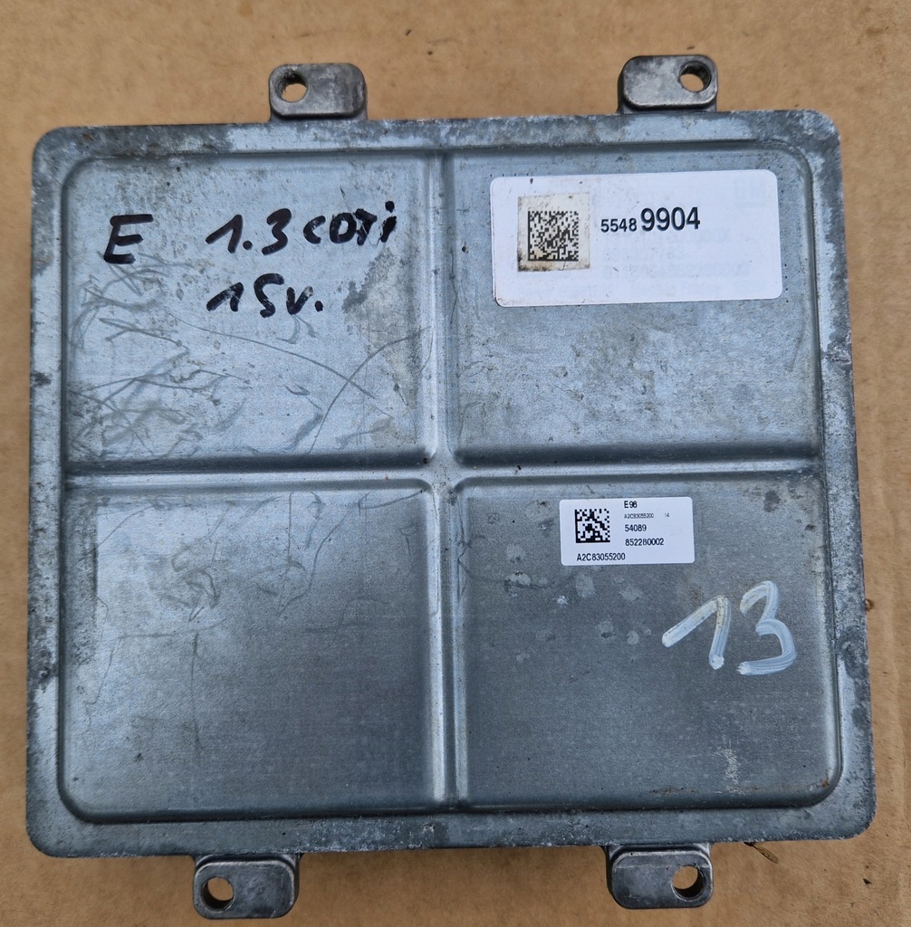 фото №8, Opel corsa e 1.3 cdti блок управления двигателя замок зажигания ключ 55489904 13364322