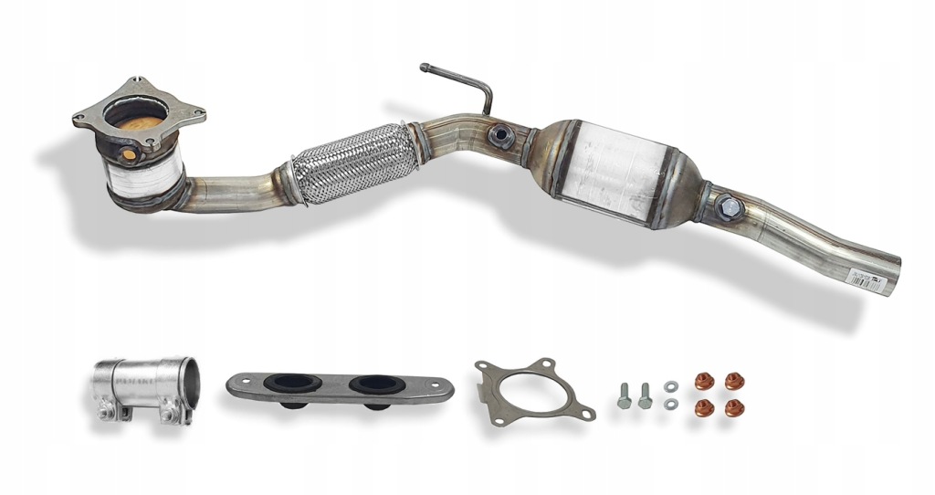 фото №1, Vw scirocco r 2.0i od 2009r. каталізатор оригінальний номер 1k0254512kx 1k0254506lx kat