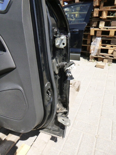 фото №4, Дверь левый задняя ford ecosport полный +петли kod lak. ak panther black