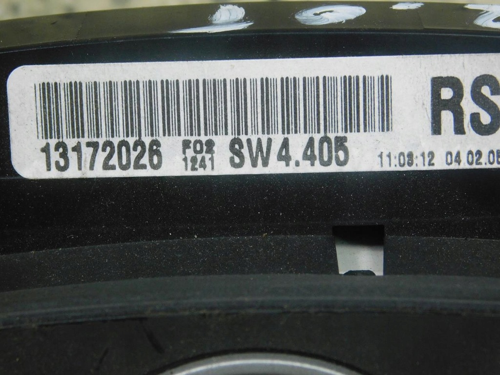 фото №16, 13172026 лічильник приладова панель opel astra h gtc 1.8