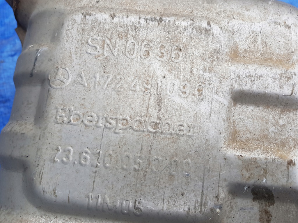 фото №7, Гасник вихлоп кінцевий лівий mercedes slk r172 w172