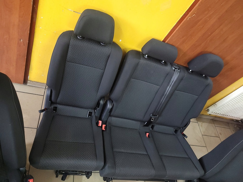 фото №7, Vw caddy 4 iv сиденья перед лавка 2 ряд