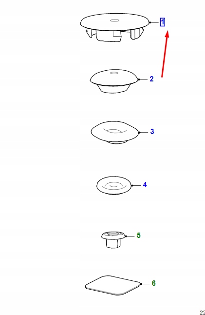 фото №1, Jaguar i-pace x590 rear quarter plug t4n3188 original