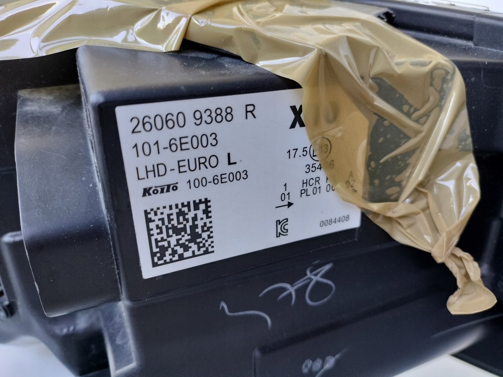 фото №9, Лампа левая фара renault zoe ii 19- full led