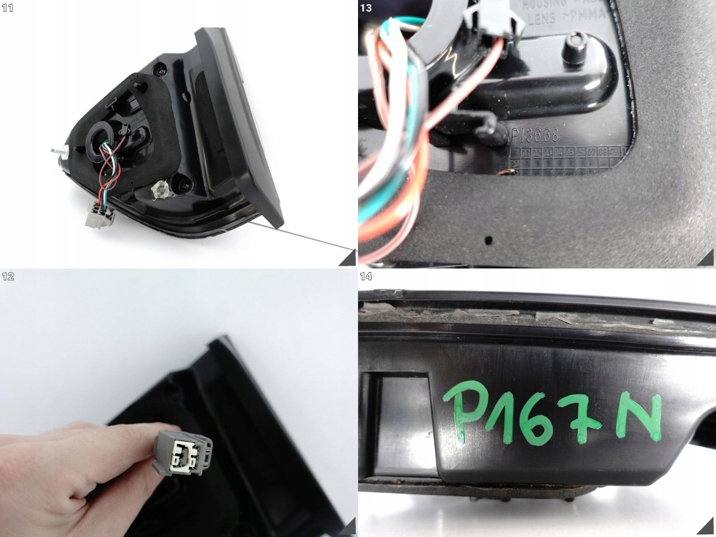 Maserati levante m161 рестайлінг  21- dark фара led w багажник ліва задній європа Оригінал