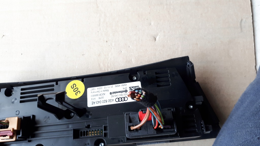 фото №9, S6 c7 4g a6 панель обдув кондиціонера 4g0820043ae