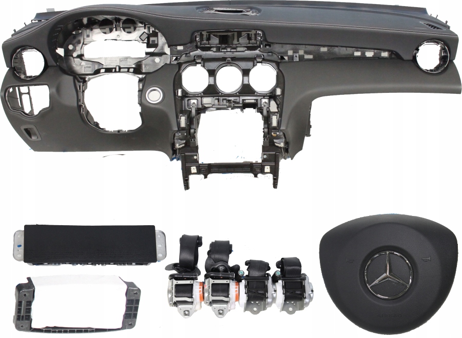 фото №1, Панель приладів консоль подушка безпеки ремені mercedes glc x253