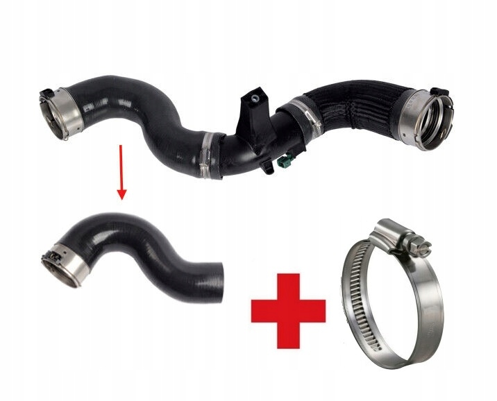 фото №1, Wąż труба do радиатора master 2.3 dci нижний 1126095