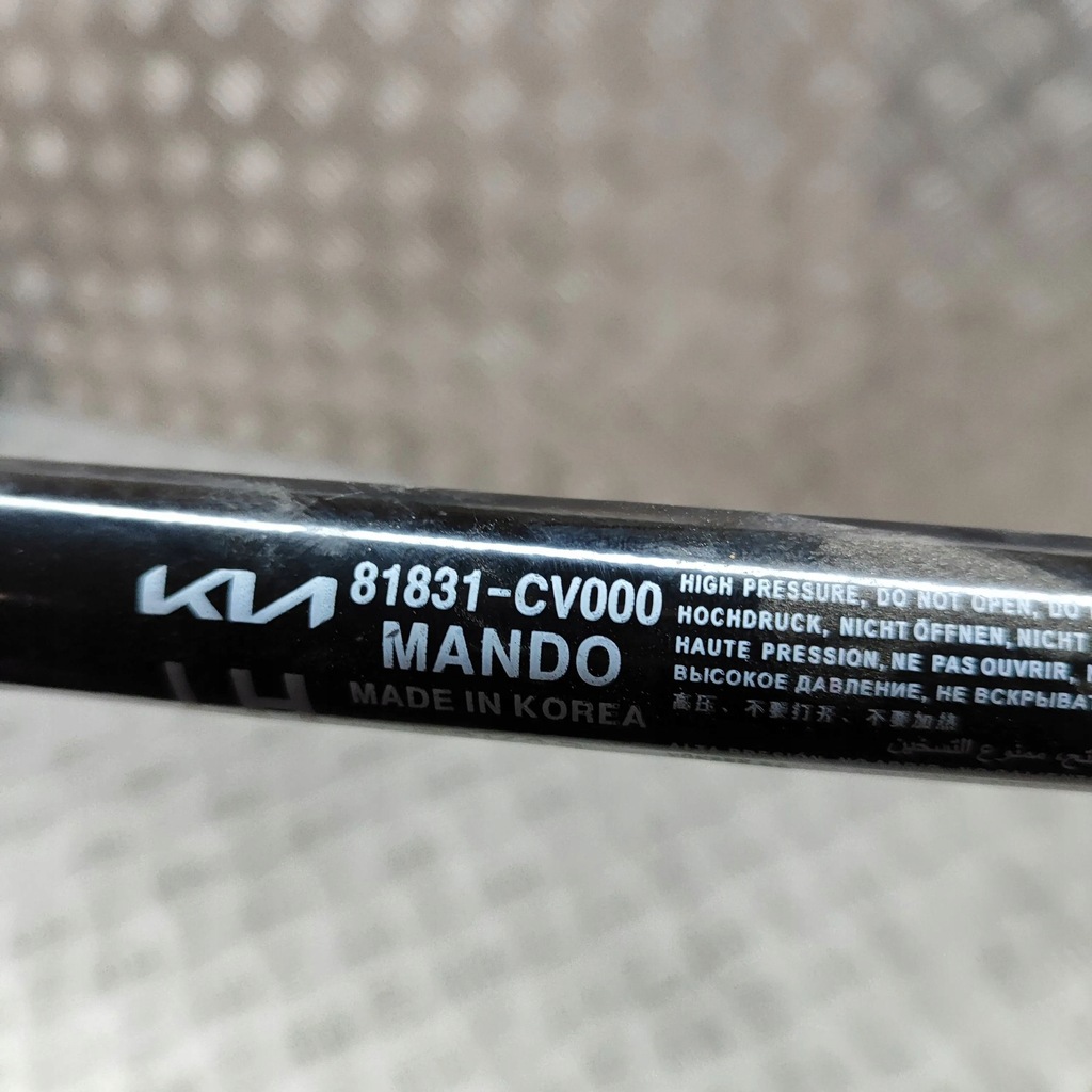 фото №6, Kia ev6 2023 левая сторона амортизатор крышки задний багажника