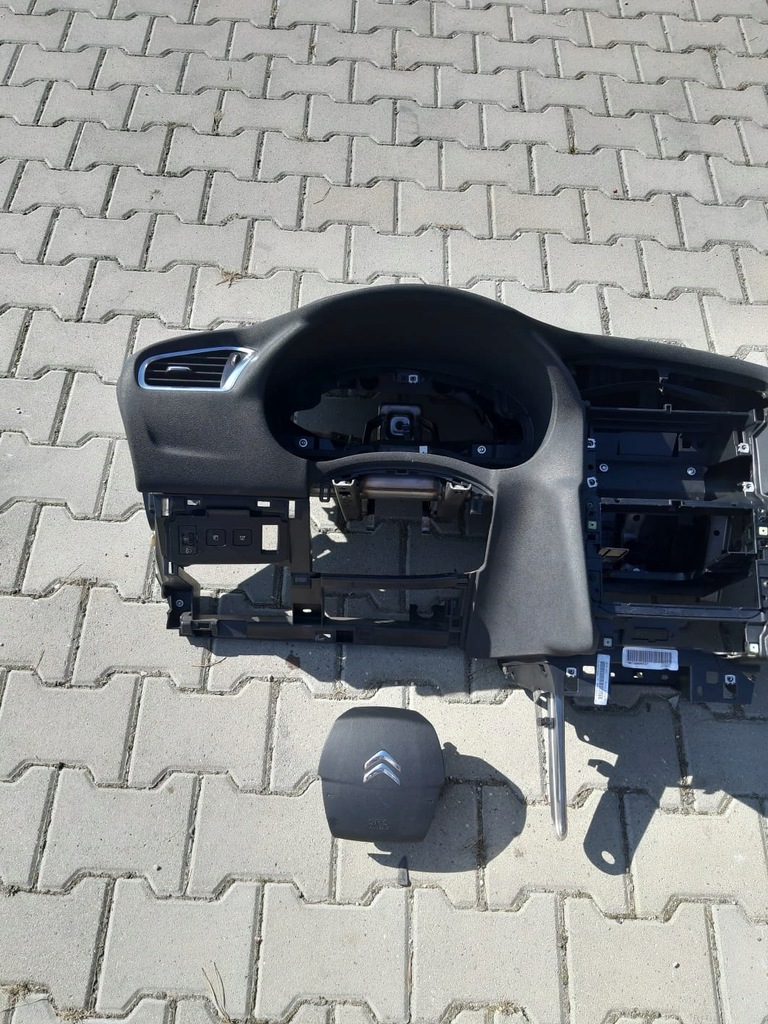 фото №4, Приборная панель приборная консоль оригинал citroen c4 ii