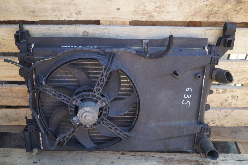 фото №6, Радиатор вентилятор opel corsa d 1.2 b