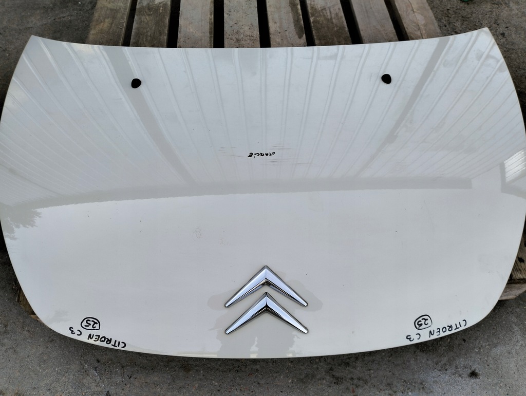 фото №5, Капот крышка двигателя citroen c3 pluriel cabrio lata 2003-2010 цвет kdcb