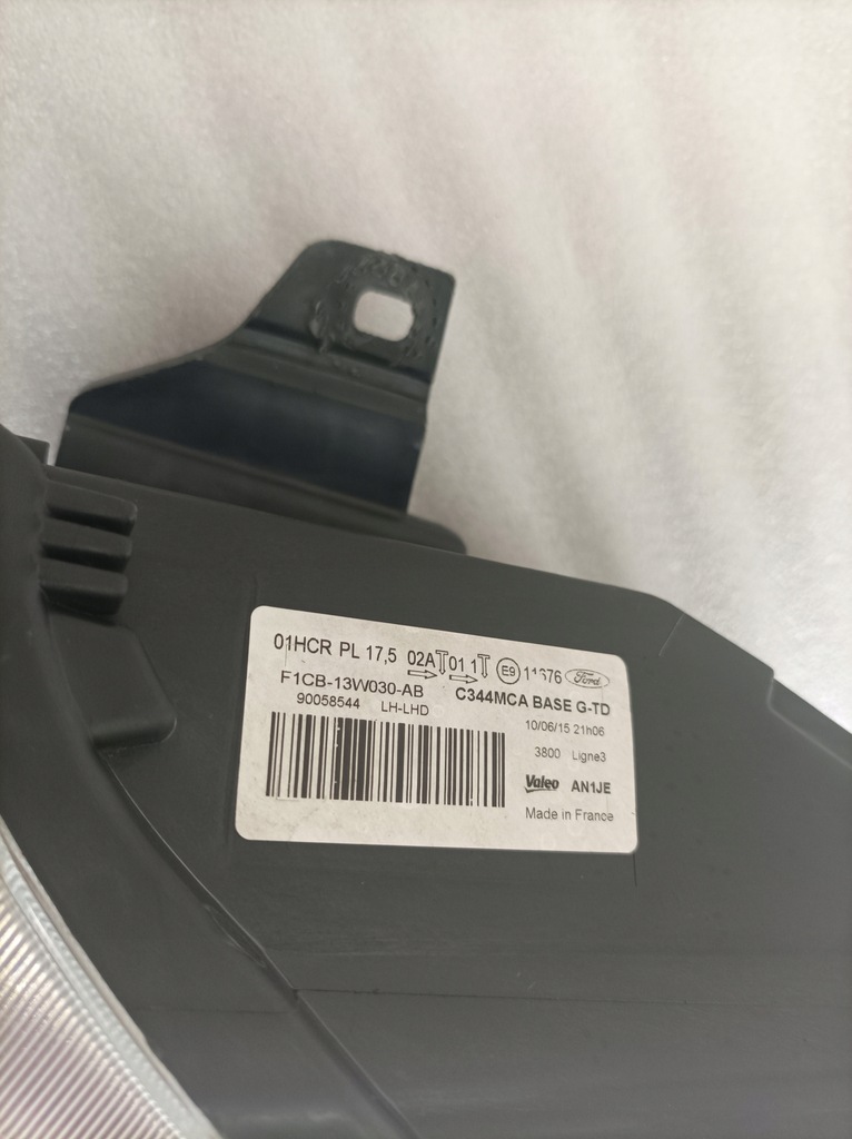 фото №7, Ford c-max ii lift лампа левая перед f1cb13w030ab