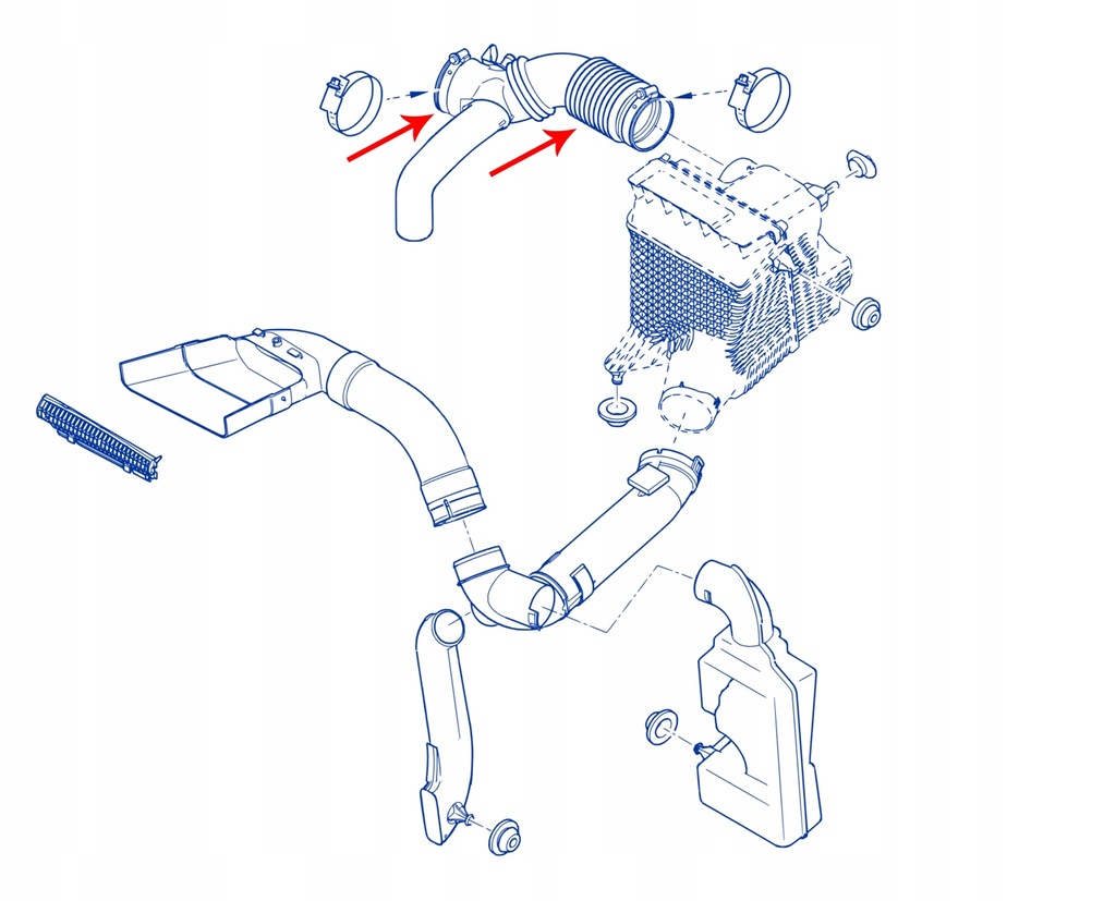 фото №4, Шланг труба фильтра воздуха renault megane ii scenic ii 1.6 16v оригинал