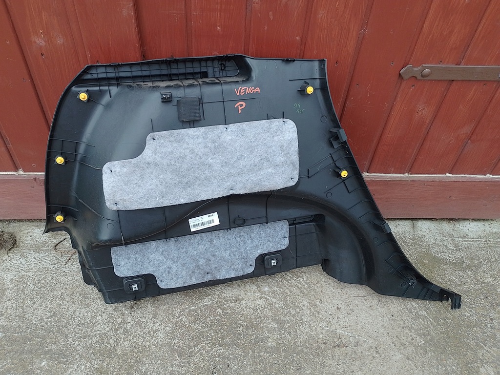 фото №6, Обшивка обивка багажника правая kia venga
