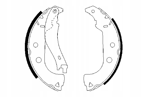 фото №1, Bosch 986 487 629 набір колодка гальмівних