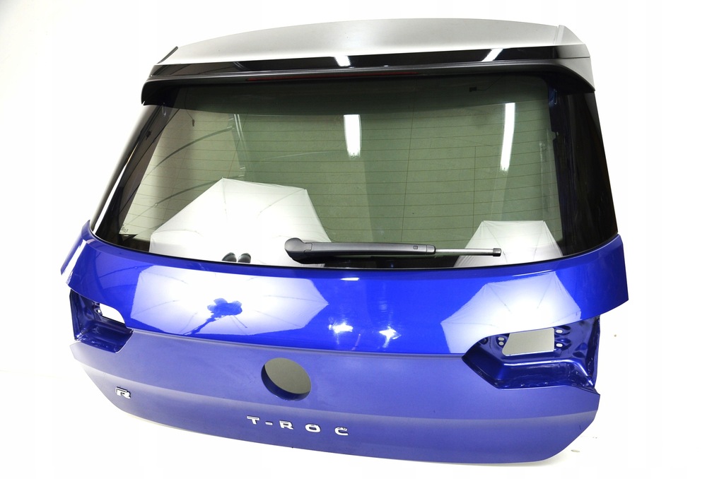 фото №2, Vw t-roc r-line кришка багажника багажника задня niebieski ld5k