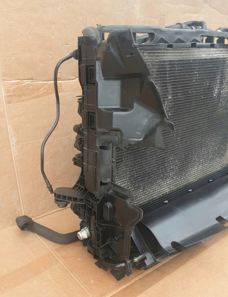 фото №13, Mercedes w222 s 63 amg pas передний радиатор усилитель вентилятор комплект