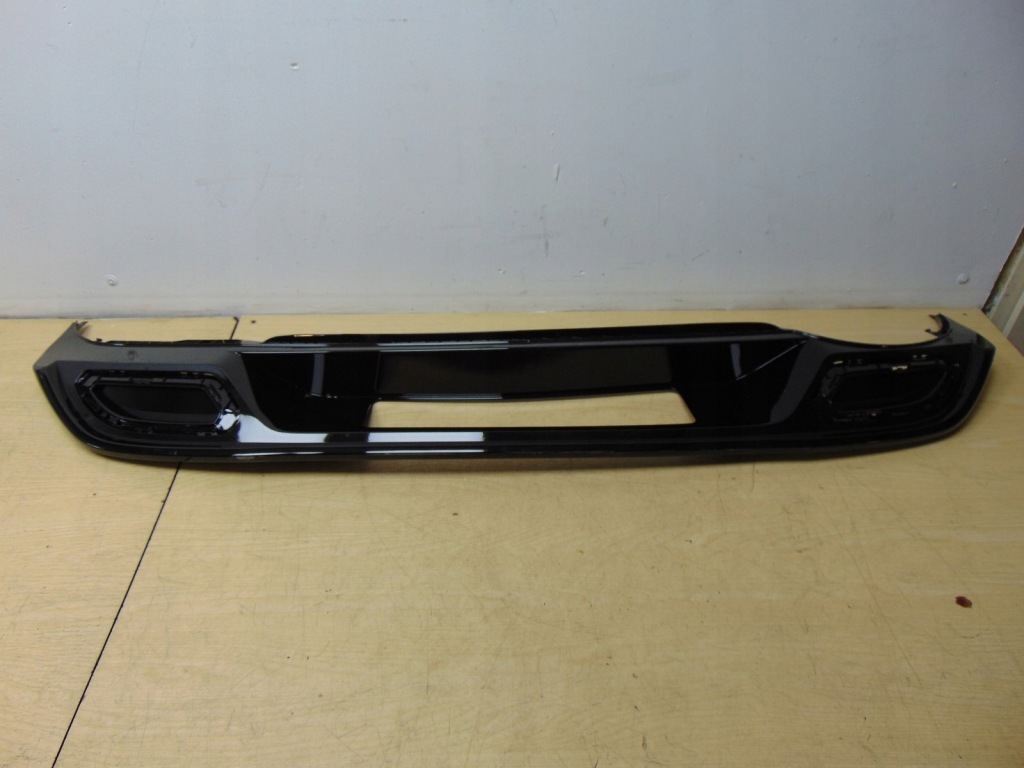 фото №1, Накладка бампера задняя диффузор vw golf vii r-line