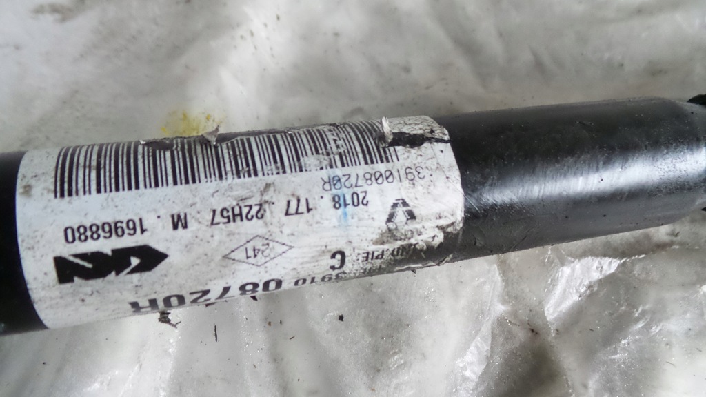 фото №4, Poloska приводной вал правая renault zoe 2018 rok 391008720r длинная