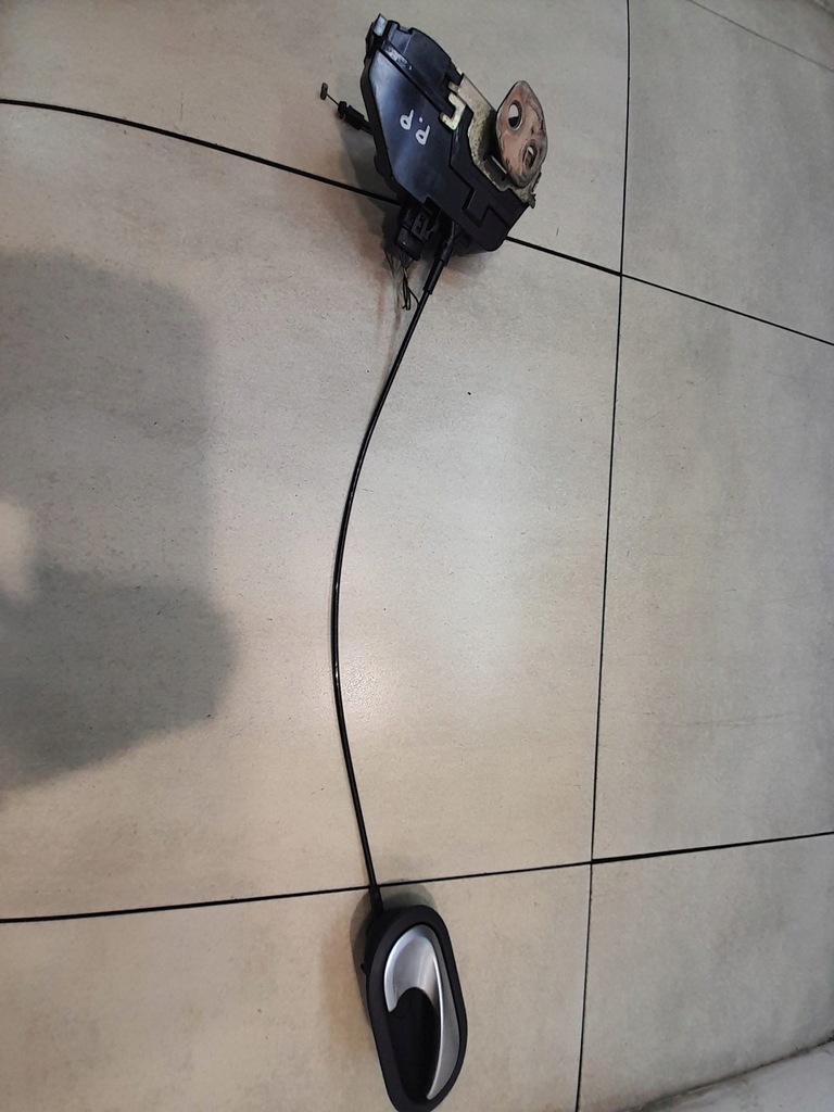 фото №1, Замок двері правий перед scenic ii 4 pin