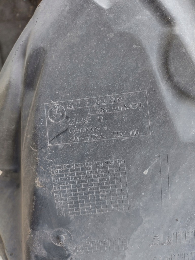 Купити Bmw 3 gt f34 ліва передні підкрилок комплектна  ліва перед 7288909