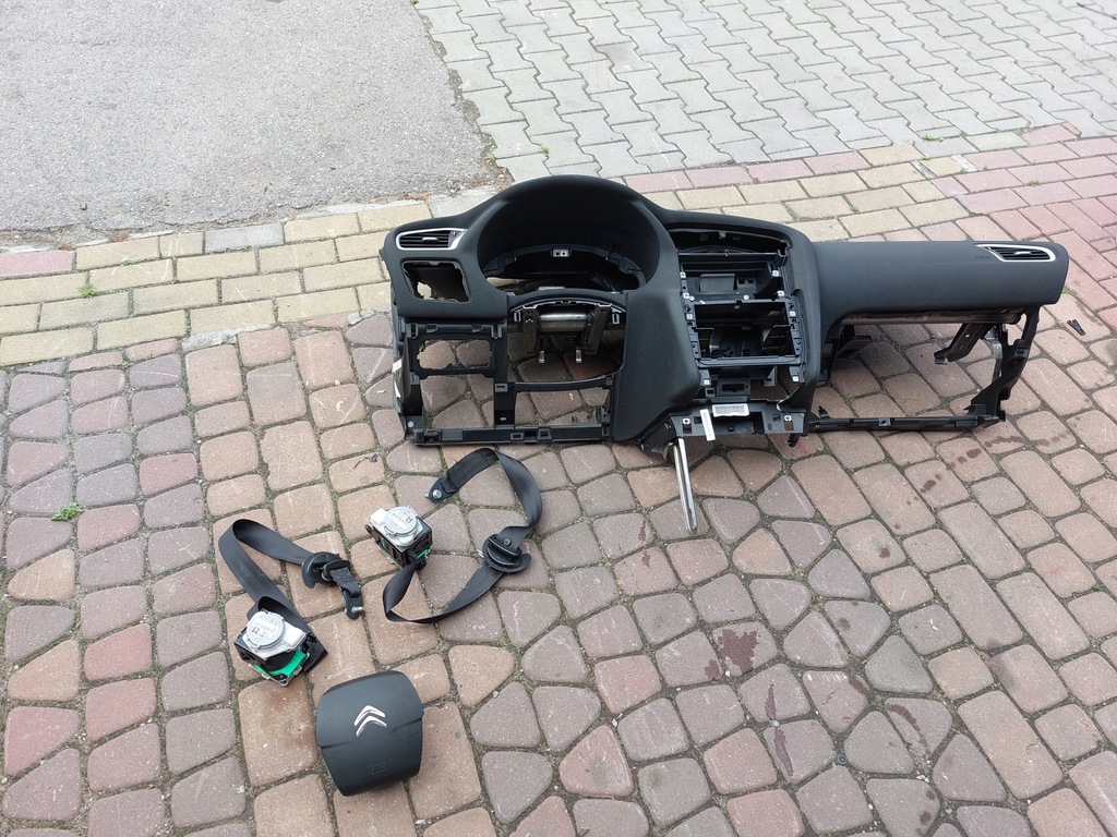 фото №5, Приборная панель приборная консоль оригинал citroen c4 ii