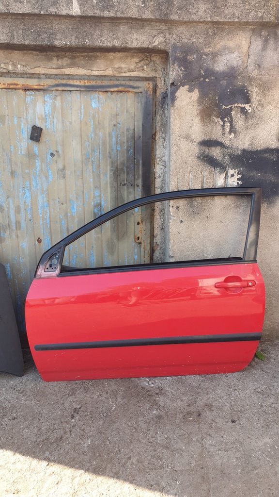 фото №1, Toyota corolla e12 дверь левый перед 3d голый