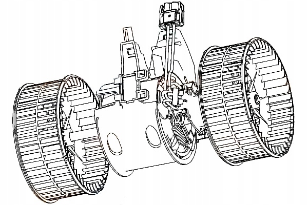 фото №1, Hella повітродувка bmw 5 e60 , 5 e61 , 6 e63 , 6 e