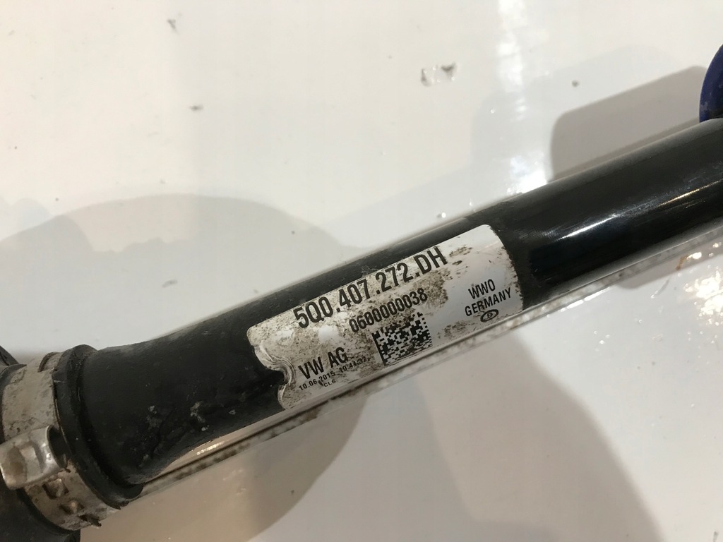 фото №2, Привідний вал правий перед vw t-roc 5q0407272dh 2500km