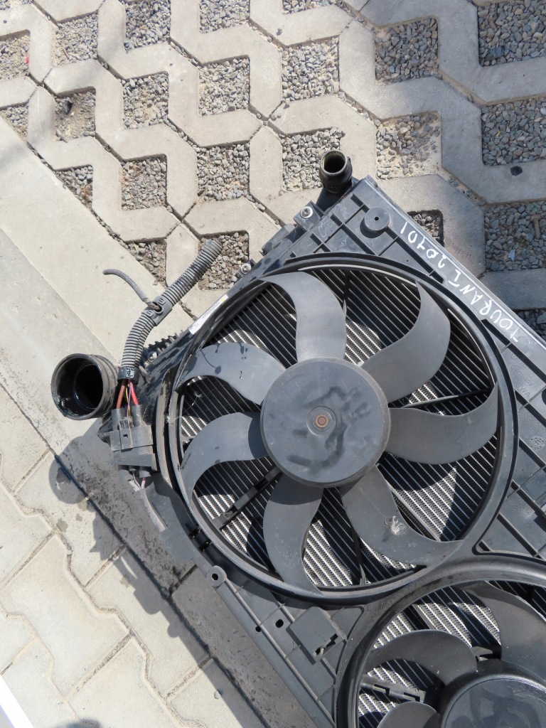 Vw touran 1 2.0 tdi радіатор вентилятор, інтеркулер комплект в Україні