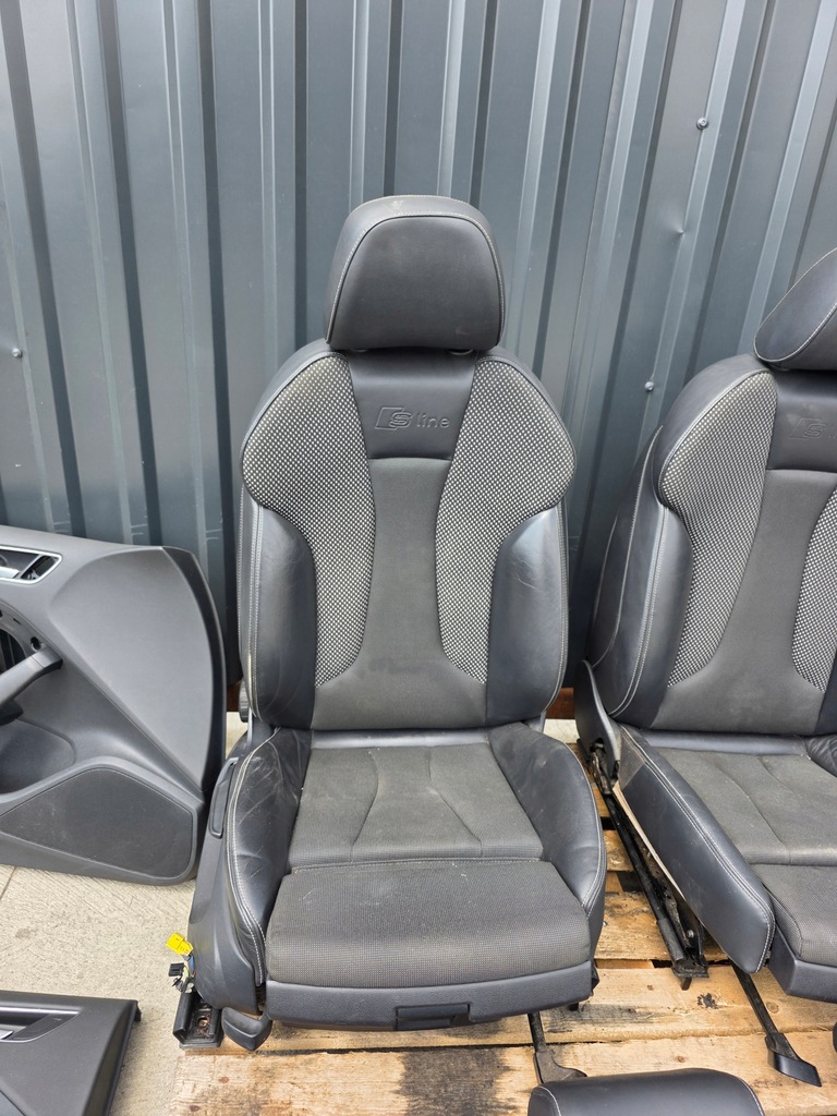 фото №9, Сидіння сидіння комплект audi a3 8v sportback 5-двері шкіра+ матеріал s line !!!