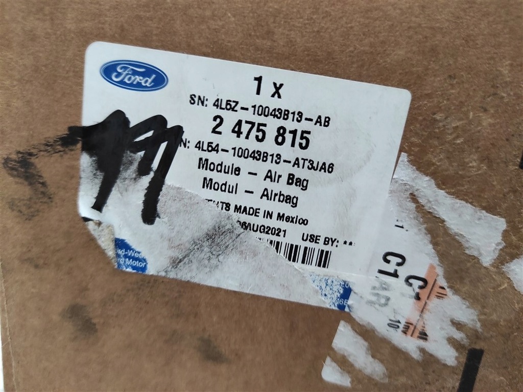 фото №8, Подушка водителя подушка безопасности ford ranger 2011-2015