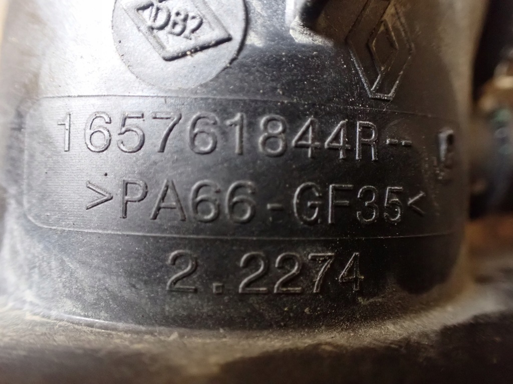 фото №7, Труба интеркулер renault grand scenic iii 11r 1.6 dci 165761844r 7996