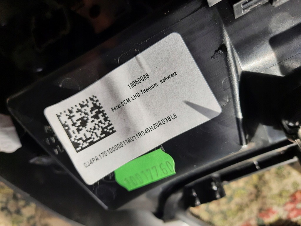 фото №9, Ford b-max 1.5tdc панель кондиціонера рамка тунель