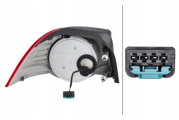 фото №1, Hella 2va 009 246-101 лампа задня комбінована