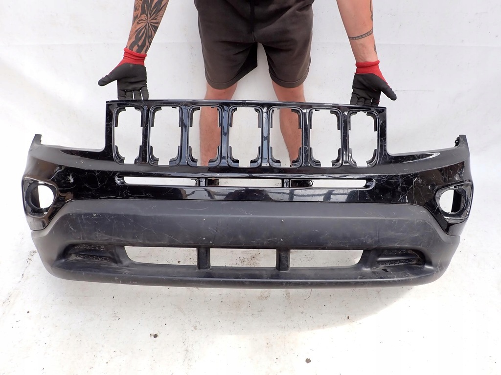 фото №1, Jeep compass i 1 lift 11-16 бампер перед передний