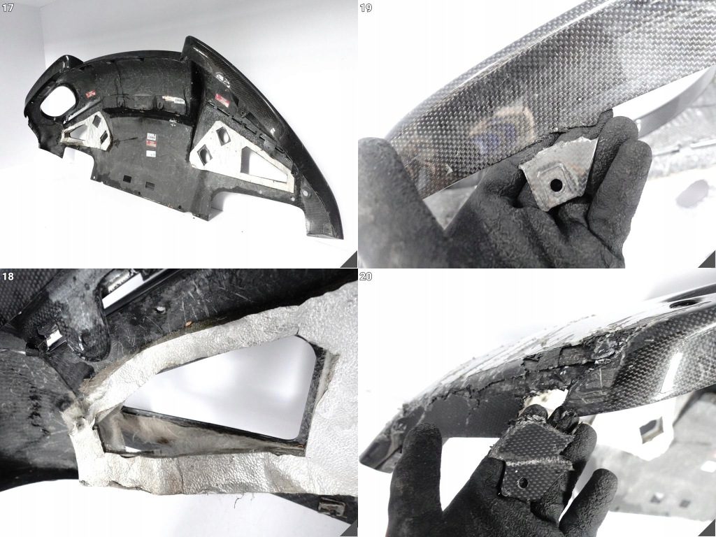 Ferrari roma spider f169 20-24 карбон бампер бампер спойлер диффузор задний Оригинал