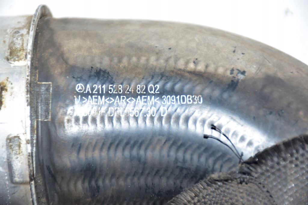 фото №3, Mercedes w211 3.0 cdi шланг труба интеркулер