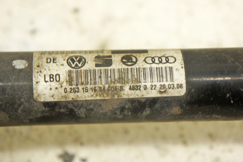 фото №6, Nu060 audi q7 4l 3.0tdi привідний вал лівий задня 7l8501201