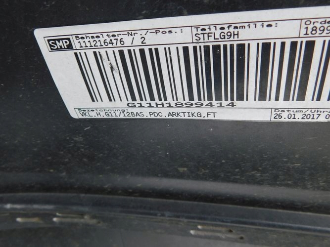 фото №7, Bmw g11 g12 7 15-18 бампер задний задняя