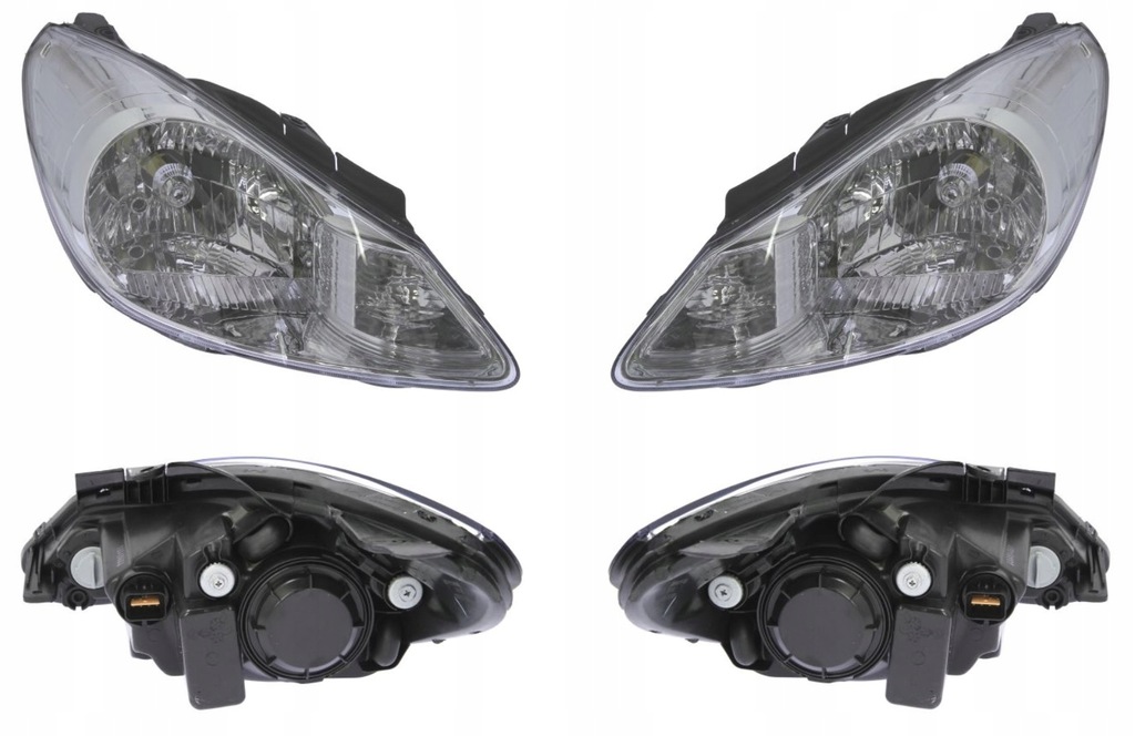 фото №1, Фара лампа hyundai i10 04-11 l+p