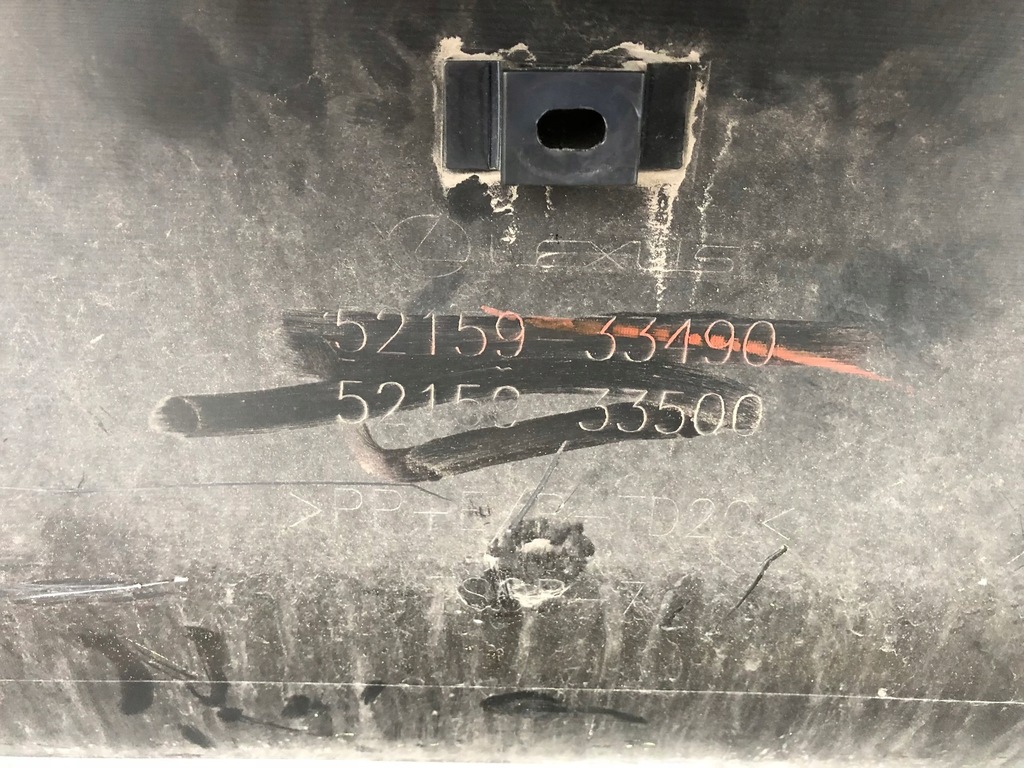 фото №9, Бампер задняя задний lexus es es300 vii 7 2018- 52159-33490 оригинал полный